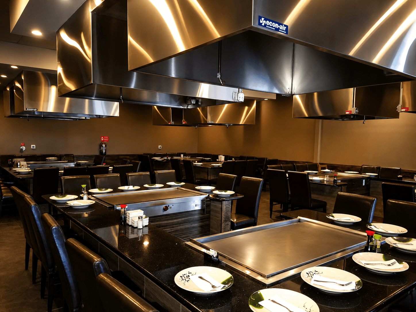 Little Tokyo hibachi dining room